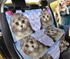 Lovely Scottish Fold Cat Print Pet Seat Covers