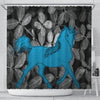 Lovely Anglo Arabian Print Shower Curtains