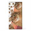 American Bobtail Cat Print Women's Leather Wallet