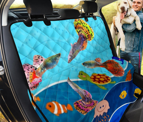 Fish Patterns Print Pet Seat Covers