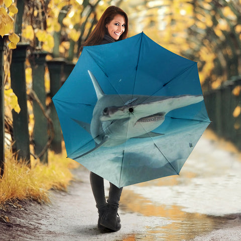 Amazing Hammerhead Shark Print Umbrellas