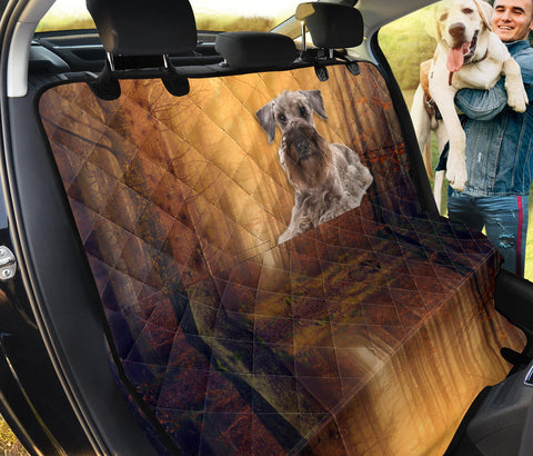 Lovely Cesky Terrier Print Pet Seat Covers