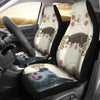 Cute Berkshire Pig Print Car Seat Covers
