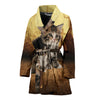 Siberian cat Print Women's Bath Robe