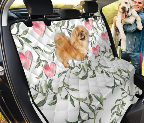 Cute Pekingese Print Pet Seat Covers