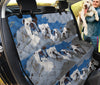 Bulldog Rushmore Mount Print Pet Seat Covers