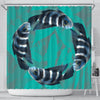 African Cichlid Fish Print Shower Curtains