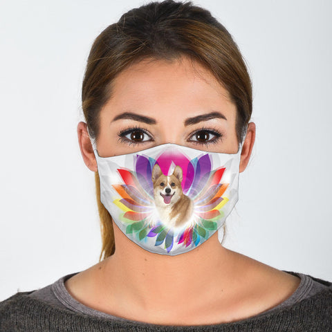 Pembroke Welsh Corgi Print Face Mask