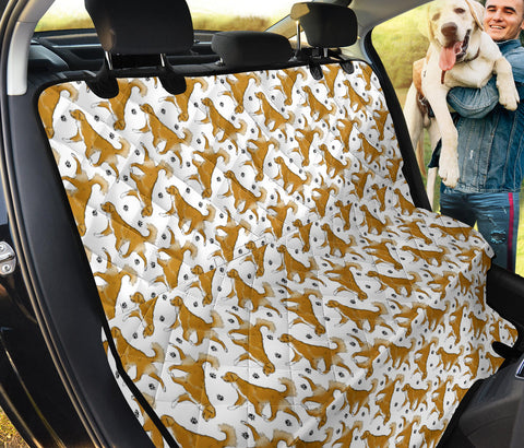 Nova Scotia Duck Tolling Retriever Pattern Print Pet Seat Covers