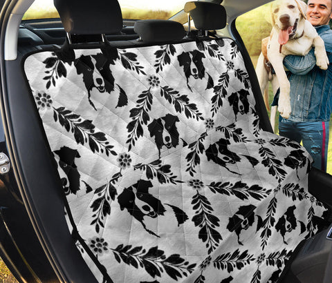 Border Collie Patterns Print Pet Seat Covers