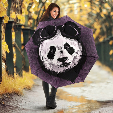 Lovely Panda Print Umbrellas