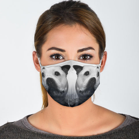 Staffordshire Bull Terrier Print Face Mask