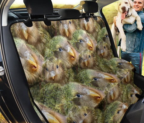 Sirocco Parrot Face Print Pet Seat Covers