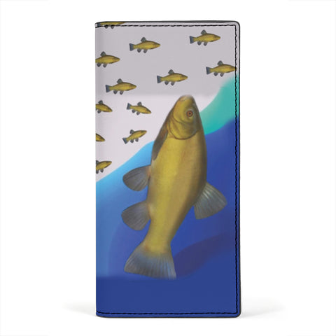 Tench Fish Print Women's Leather Wallet