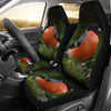Bullfinch Bird Print Car Seat Covers