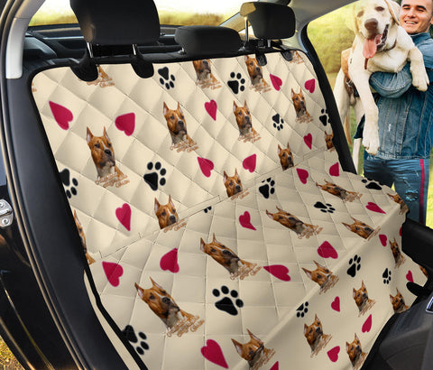 American Staffordshire Terrier Patterns Print Pet Seat Covers
