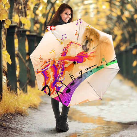Chow Chow Dog Print Umbrellas