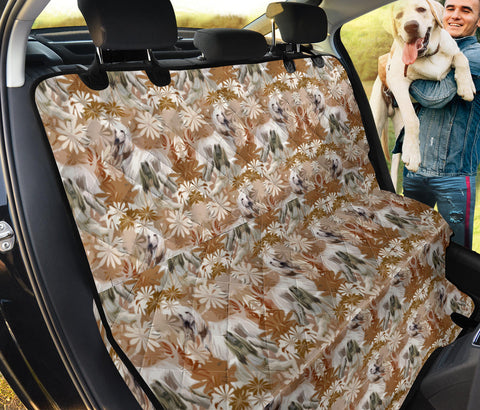 Afghan Hound Pattern Print Pet Seat Covers