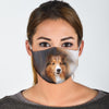 Shetland Sheepdog Print Face Mask