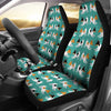 Toy Fox Terrier Dog Pattern Print Car Seat Covers