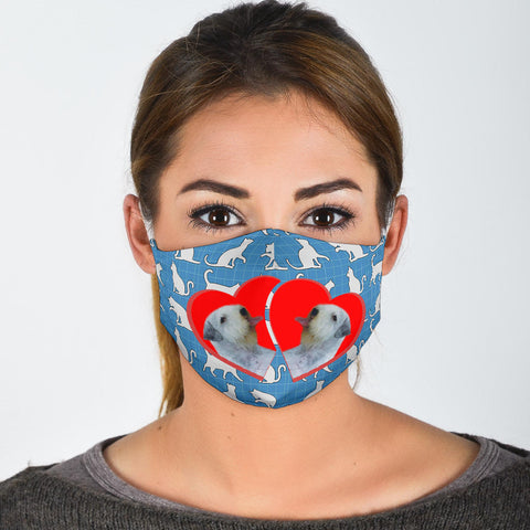Sealyham Terrier Love Print Face Mask