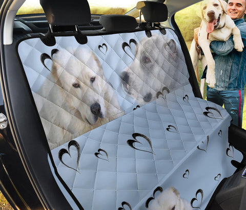 Central Asian Shepherd Dog Print Pet Seat Covers