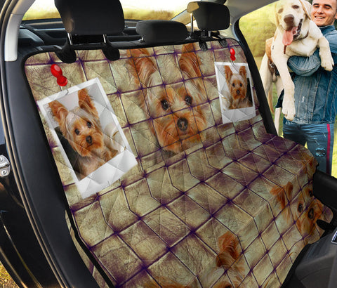 Amazing Yorkie Print Pet Seat Covers