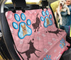 Finnish Spitz Paws Print Pet Seat Covers