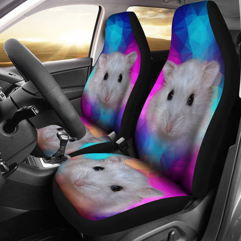 Campbell's Dwarf Hamster Print Car Seat Covers