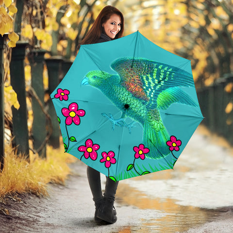 Amazing New Zealand kaka Parrot Print Umbrellas