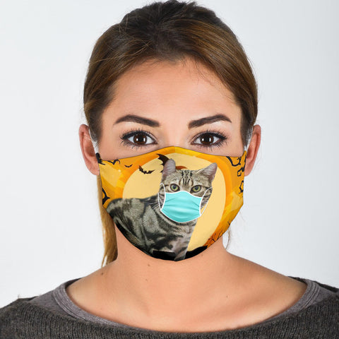 American Shorthair Cat Print Face Mask