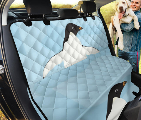 Adelie Penguin Print Pet Seat Covers