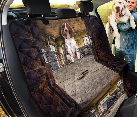 English Springer Spaniel Print Pet Seat Covers