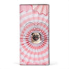 Cute Pug Dog Print Women's Leather Wallet