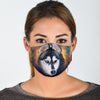Cute Siberian Husky Print Face Mask
