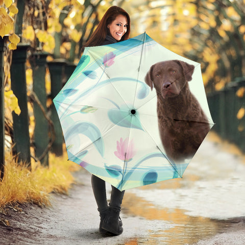 Chesapeake Bay Retriever Print Umbrellas