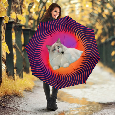 Ragdoll Cat Print Umbrellas