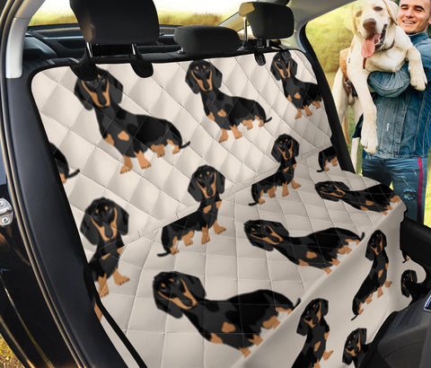 Dachshund Patterns Print Pet Seat covers