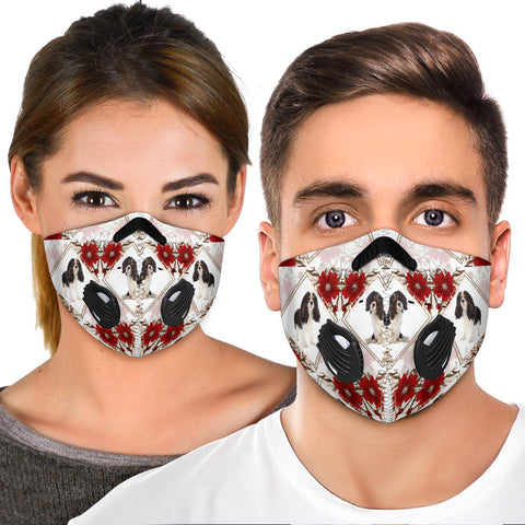 English Springer Spaniel Print Premium Face Mask