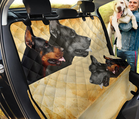 Dobermann Print Pet Seat Covers