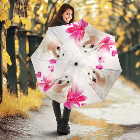 Afghan Hound Print Umbrellas