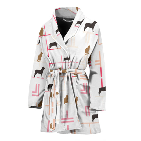 Amazing Patterns Print Women's Bath Robe