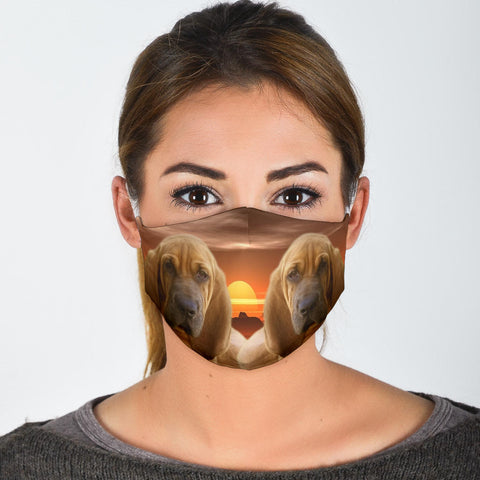 Bloodhound Print Face Mask-Limited Edition