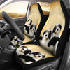 Polish Lowland Sheepdog Print Car Seat Covers