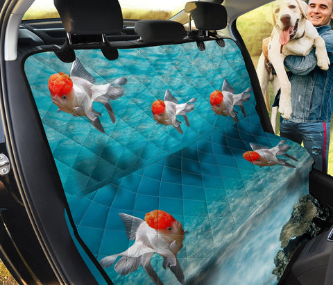 Lovely Comet Goldfish Print Pet Seat Covers