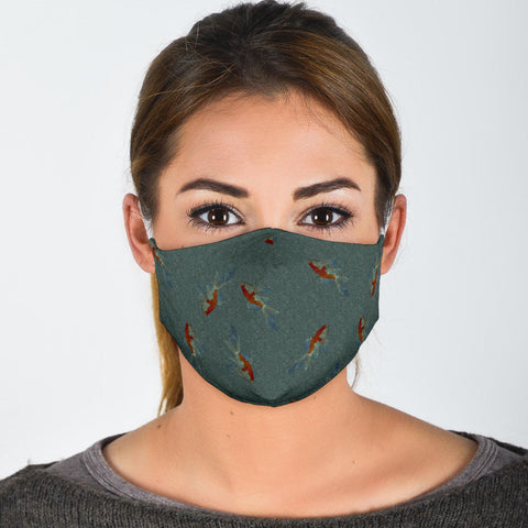 Comet Fish Patterns Print Face Mask