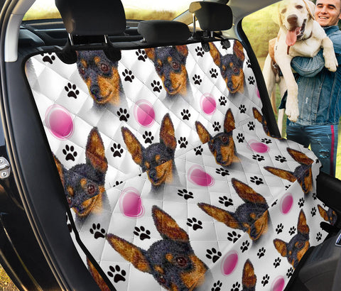 Miniature Pinscher Dog Print Pet Seat Covers