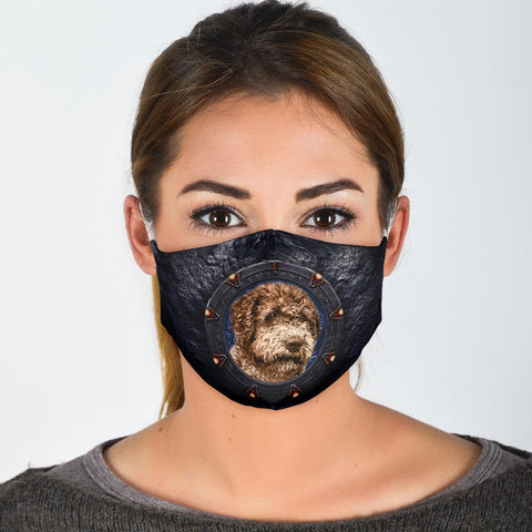 Lagotto Romagnolo Dog Print Face Mask