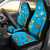 Cute Fish Patterns Print Car Seat Covers