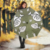 White Fish Print Umbrellas